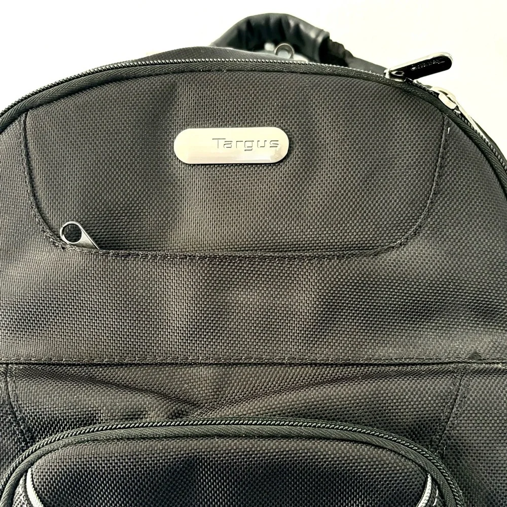 Targus Black 16” Zippered Laptop Backpack